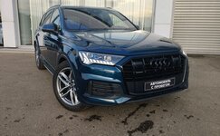 Audi Q7, II (4M) Рестайлинг Синий 9294732